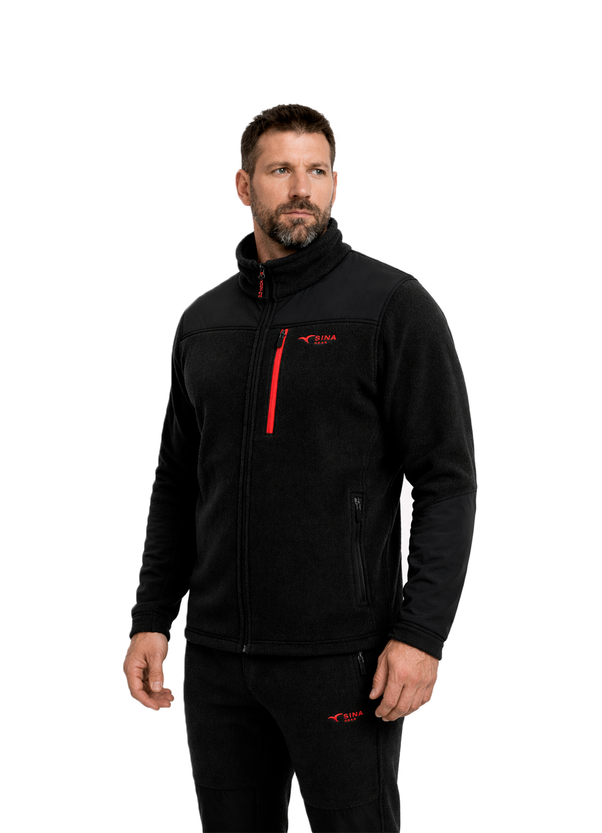 Куртка мужская флисовая SoftThermo Ultra black