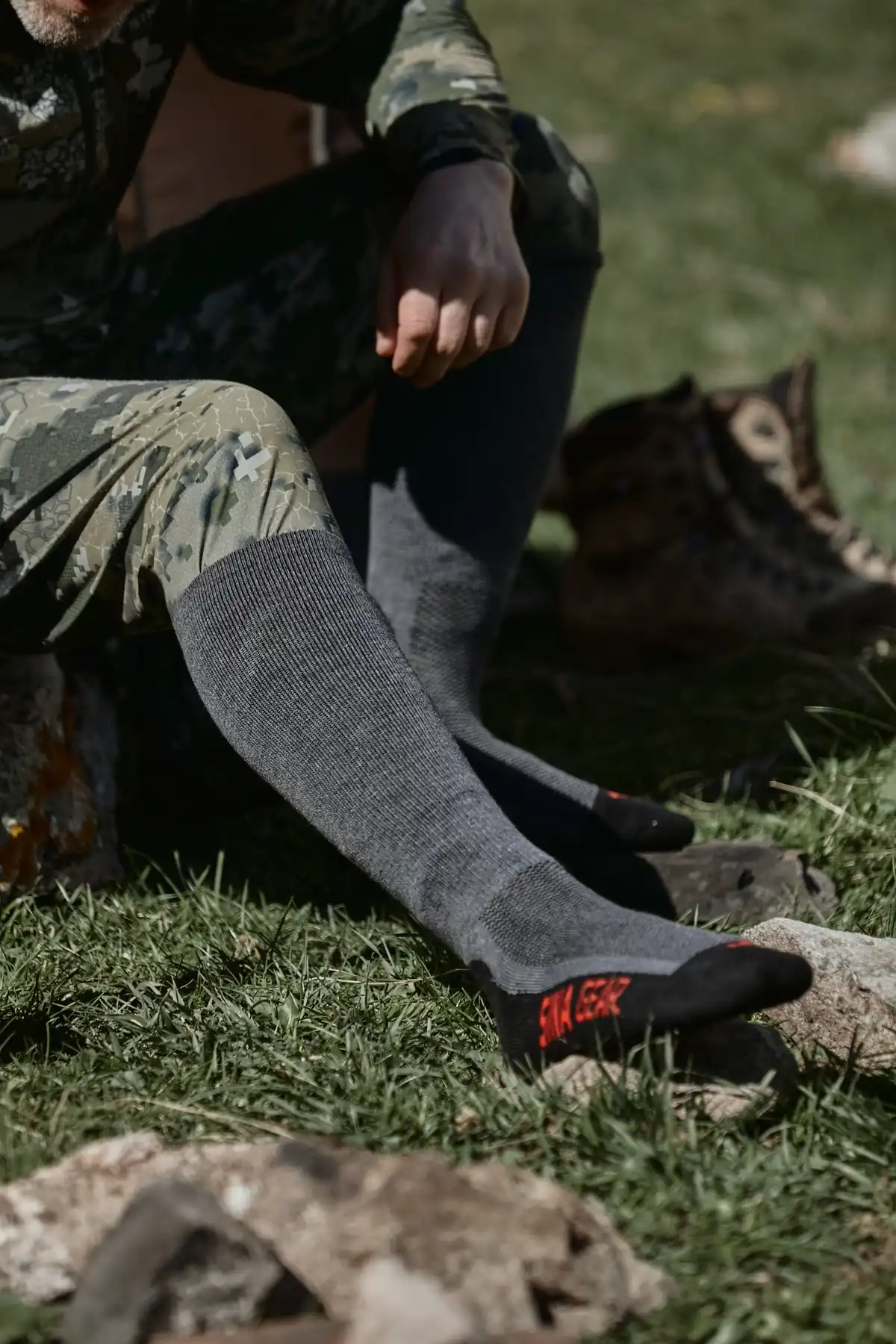 Носки шерстяные Dry Wool Grey