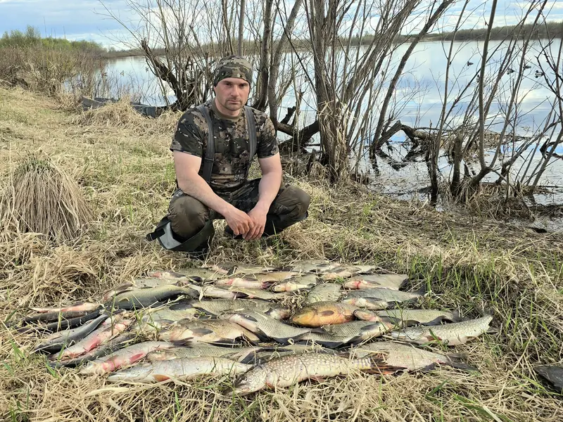 Александр Мендруль — весенняя рыбалка на реках Коми