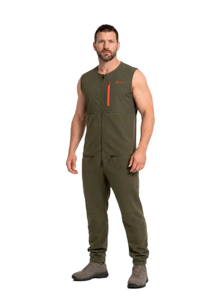 Комбинезон мужской флисовый SoftThermo Olive night
