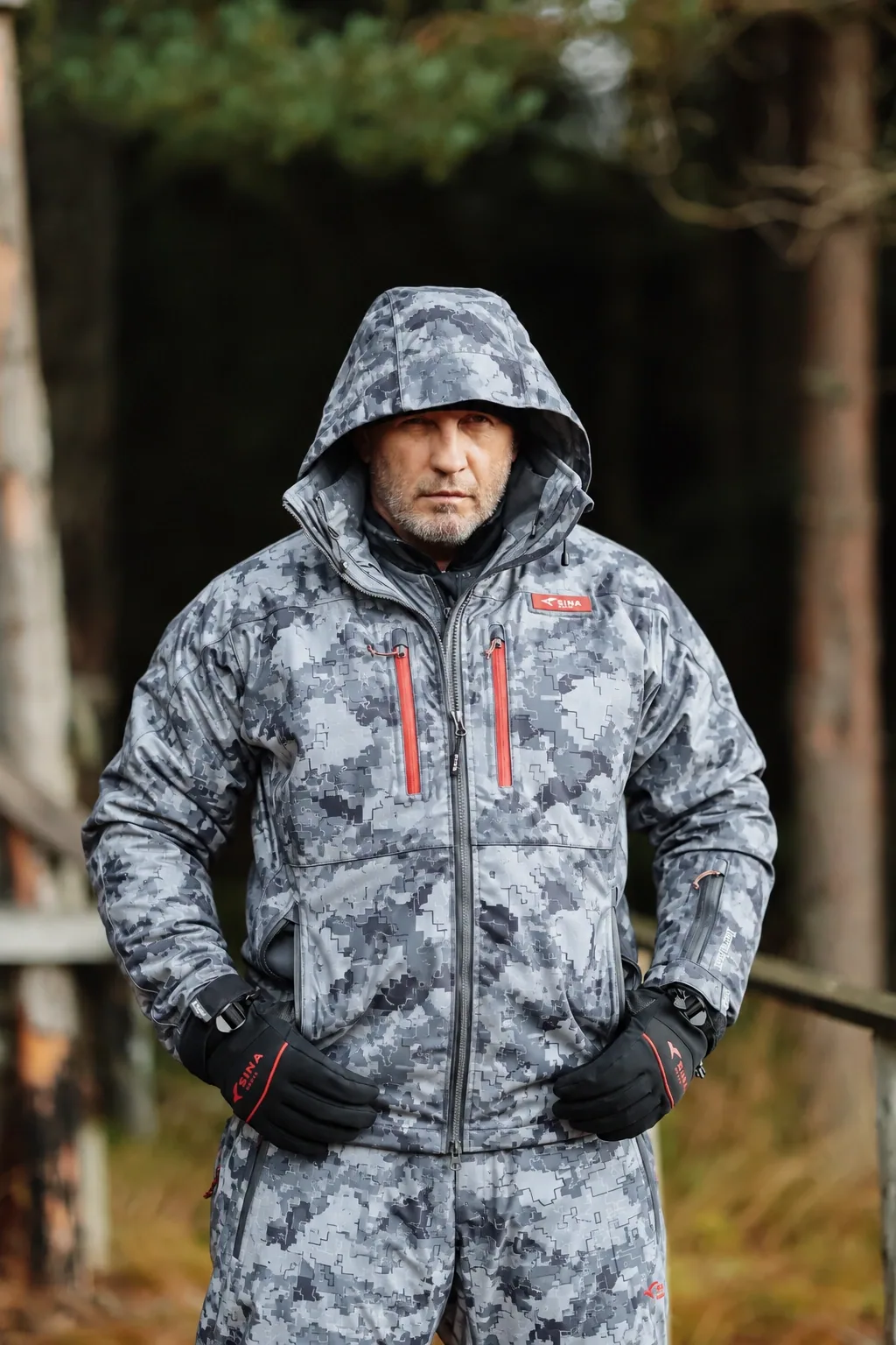 Куртка утепленная 3 в 1 Альтаир (StormShield) Скалистый камуфляж
