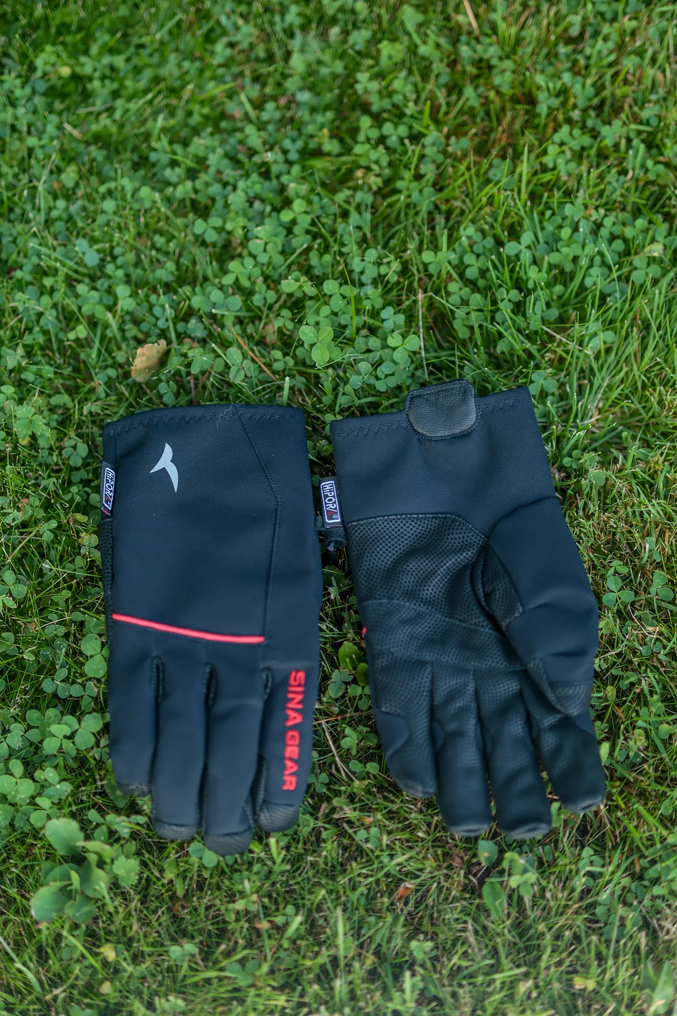 Перчатки SoftShell Феникс (TacticalSkin) Черный карбон